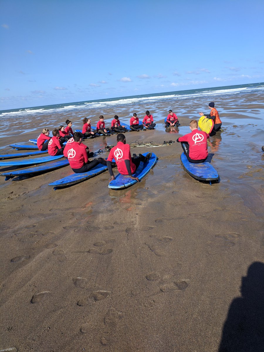 kyleedwardwill1's tweet photo. And it's all over, the year 10 Bude residential has been a fantastic experience for all students. Same again next year!? #PEResidential #PEGeeks #outdoorfun https://t.co/IQaznRDdJR