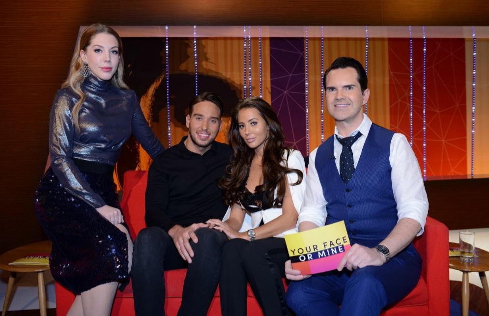 CC_Press_UK's tweet photo. #TOWIE couple @YazminOukhellou and @JamesLock__ take the hot seat in #YourFaceorMine tonight at 8pm on @ComedyCentralUK https://t.co/CpY6LS4DRE