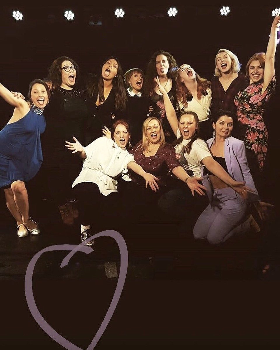 ChloeMayJacko's tweet photo. Singing along side these amazing women at last nights “Empow(h)er” concert was ABSOLUTELY LUSH +We raised💰for the amazing @fawcettsociety 💜 https://t.co/WoMUBJgrM0