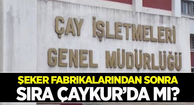 Sıra Çaykur'da mı?
goo.gl/QBNcdd