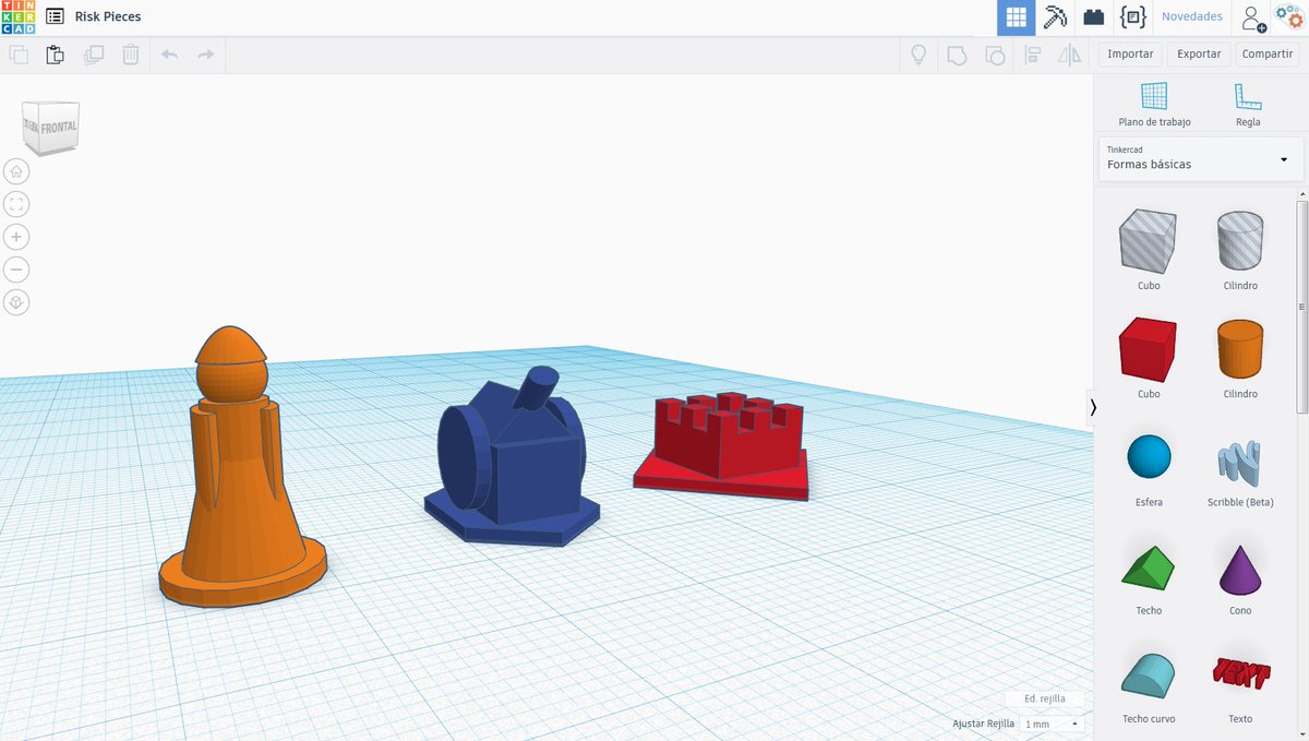 migueabellan's tweet image. Jugando al Risk te das cuenta que te faltan algunas piezas... y luego te acuerdas que eres #maker
@tinkercad tinkercad.com/things/gNSpcgi…