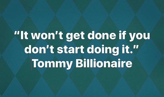 ruletheset's tweet photo. Tommy Billionaire Tip For the week. Start doing it. #tommybillionaire #tipfortheweek #ruletheset https://t.co/QsNwRK6qLs