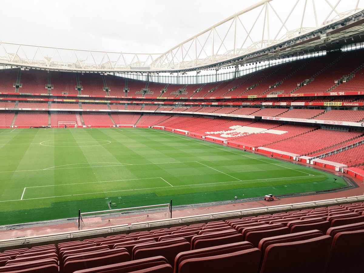 DCMS's tweet photo. This afternoon we are at the Emirates Stadium, home of @Arsenal, for @teentechevent’s #TTCityOfTomorrow where @matthancock will be viewing exhibits and meeting the young people behind them #DigitalSkills #UKDigitalStrategy https://t.co/KFaXRGZhjB