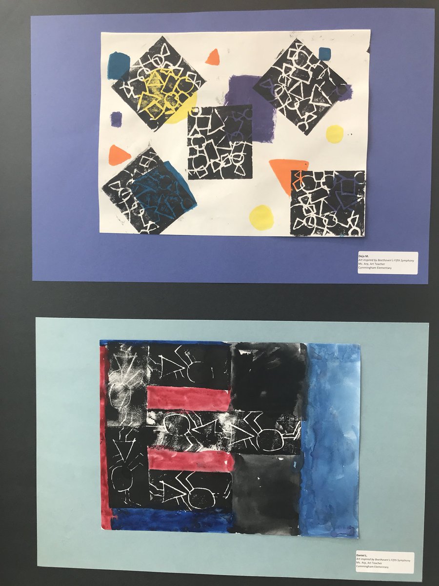 Great job @CunninghamCobra #artists and thanks for #creating #artwork for the @AustinSymphony #YoungPeople’sConcert this week at the @FineArtsAISD Performing Arts Center! #AISDPROUD