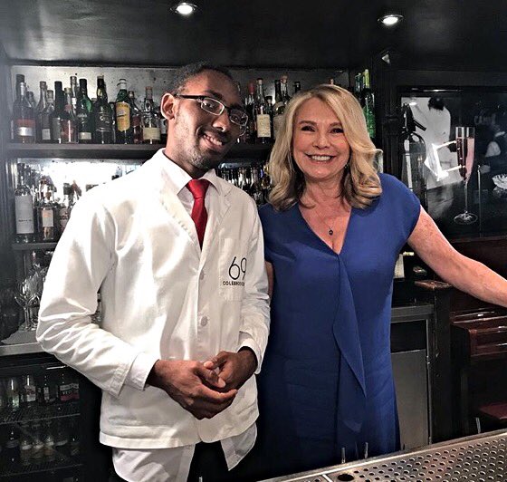 Thank you so much to @redman1_amanda - who along with Harry, Louis &amp; all the team @69colebrookerow <a href="/DrinkFactoryLTD/">Drink Factory Ltd</a> plus @ianmh for make-up, <a href="/chloebridgen/">Chloe Bridgen</a> &amp; Philippa <a href="/operahollandpk/">Opera Holland Park</a> all made the filming with me &amp; <a href="/NoisyMV/">Michael Volpe OBE</a> today so enjoyable. #OHP2018