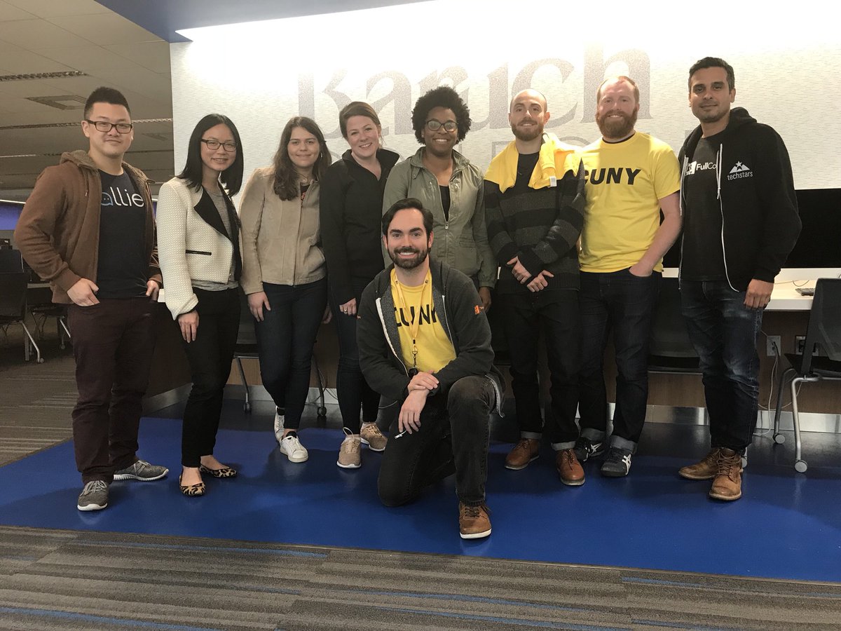 emilie_h's tweet photo. Congrats to all the @CUNYStartups #CUNYhackathon participants!! 🎉🎉

The @weareci TCAP team had a blast volunteering and helping get your projects over the finish line 🙌🙌

Check out https://t.co/sPd6cPkVCD if you’re interested in getting involved 👈👈 https://t.co/yZ0mqEI917