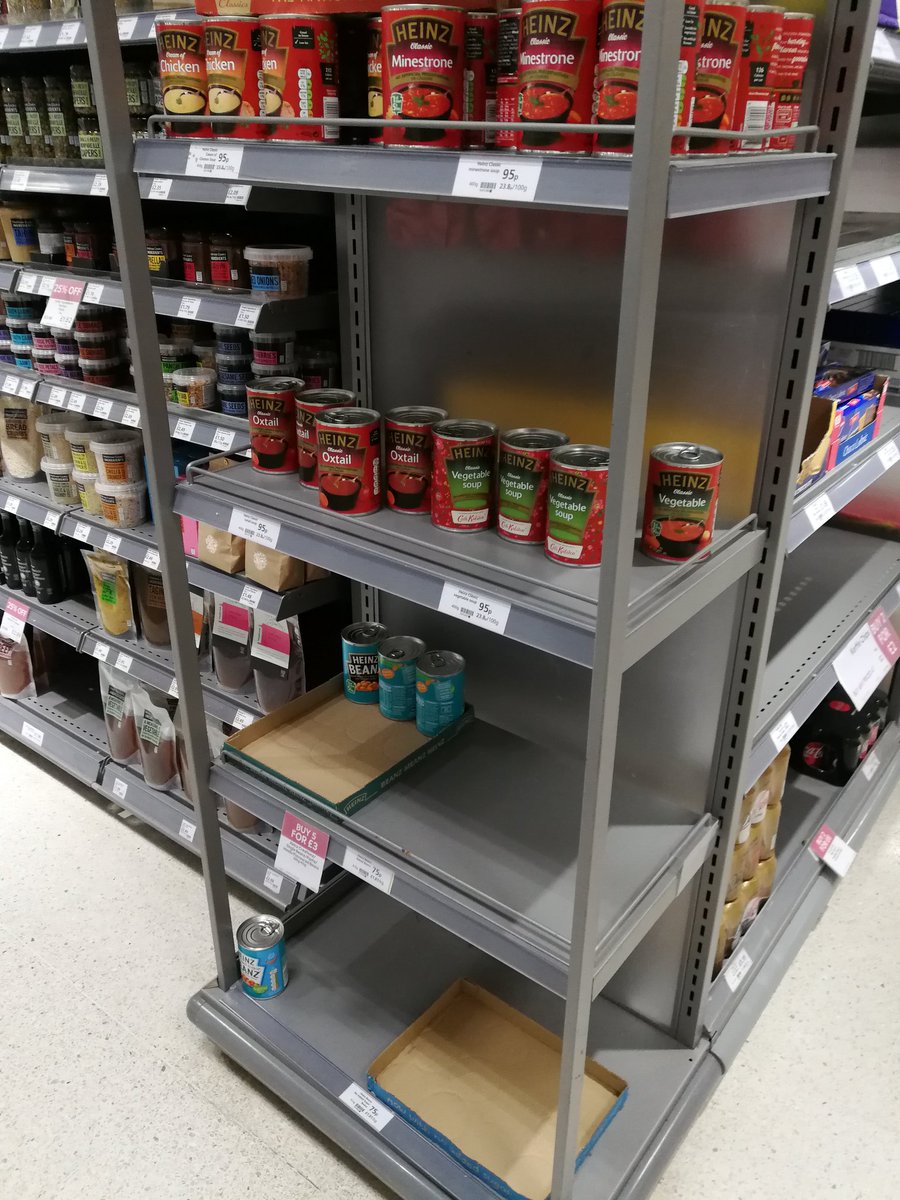 Seriously <a href="/waitrose/">Waitrose & Partners</a> what has happened to your Oundle store? Every time I go in the shelves are empty!