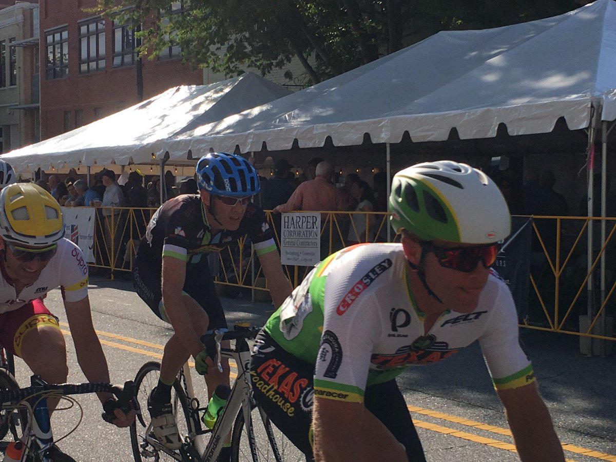 Harper_GC's tweet photo. We had a great time supporting the race at the 14th Annual Spartanburg Regional Healthcare System Criterium on Friday. #fastestnight #onespartanburg @SptbgRegional @palspartanburg https://t.co/d7QnWQc9r8