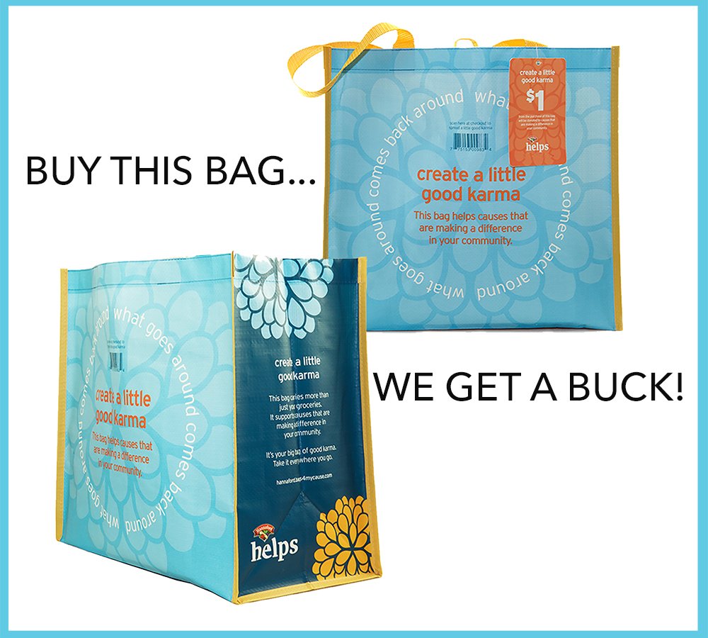 FCCC_VT's tweet photo. Today is the last day for the Swanton @Hannaford Community Bag Program fundraising effort that supports @FCCC_VT. Buy your bag today to help us fund some amazing programming! https://t.co/4siR98M4pq