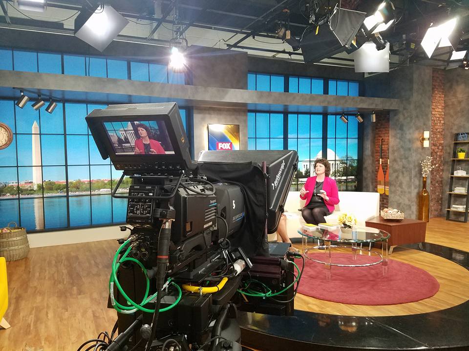 LindaSwindling's tweet photo. More pics from @fox5dc on the show this morning! Great conversation with @Fox5DCAllison and @stevechenevey about stopping workplace #gossips. #FOX5DC #stopcomplainers #MondayMotivation https://t.co/u6wEWcn9a5