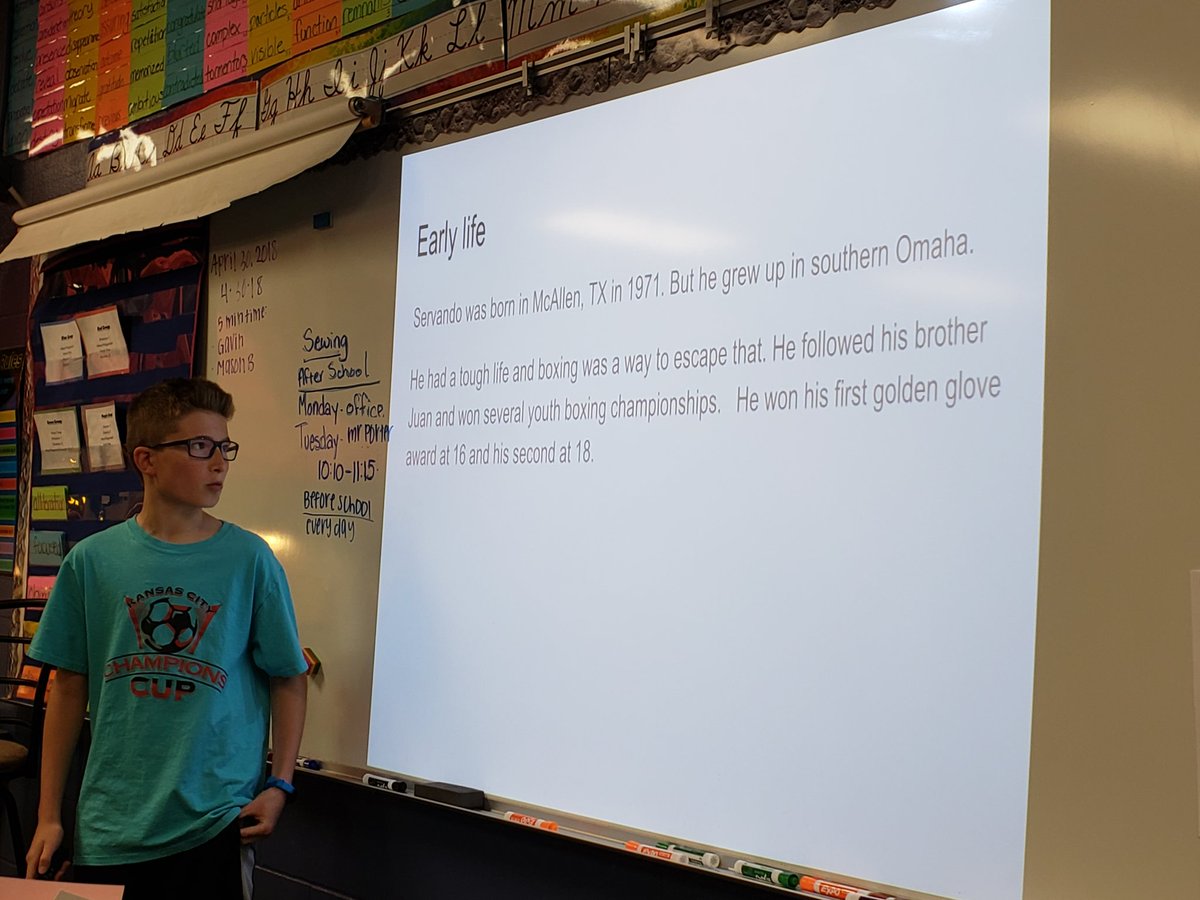 MissFitzBPS's tweet photo. Final day of #goodhumanproject presentations. @fitgirlinc, @victoryboxing, Reisha Moraine, and @shemakeshats The kids learned so much and did a fabulous job! @benningtonelem https://t.co/UG8h7rsxaq