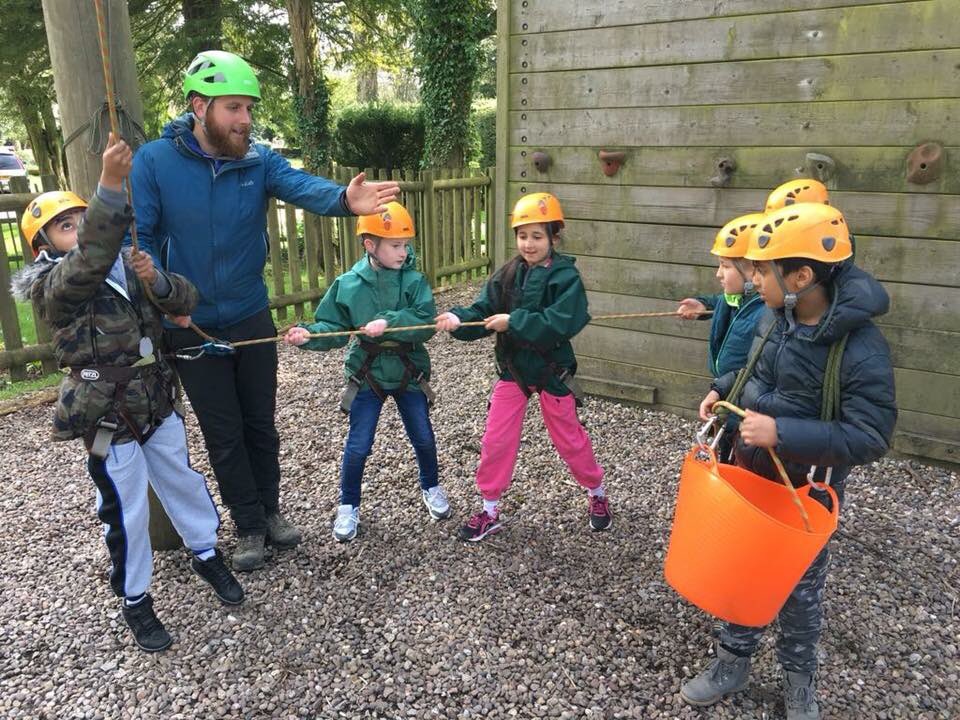 Exceed Year 3 Residential - Group one arrived safely and having lots of fun!