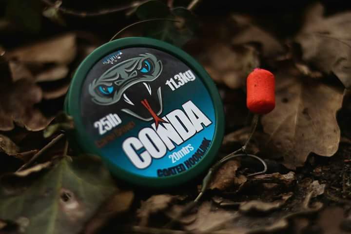 An extremely versatile hooklink that is a must have in every tackle box. Catfish to over 207lb, carp to 70lb +. #conda
📷:<a href="/TeaLeaf1975/">Dreaming Of Carp - Keith Henley</a>