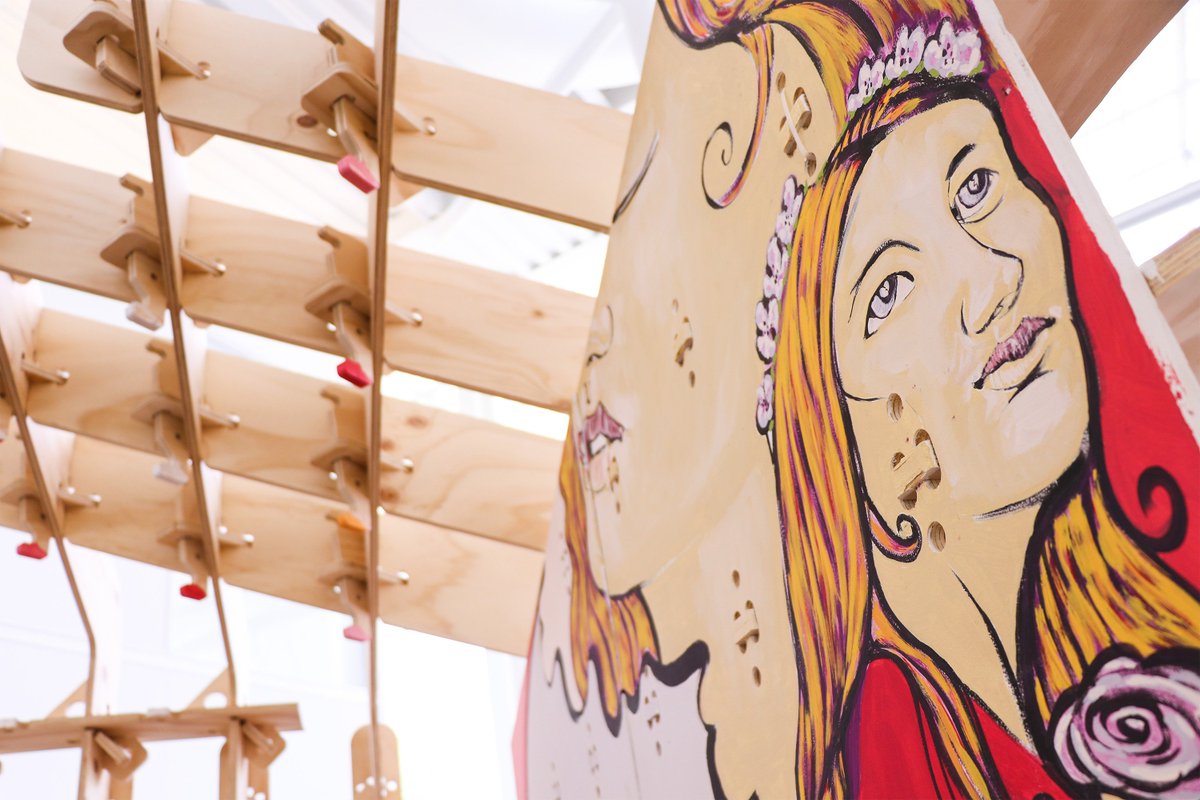 Last week the <a href="/CUSoA_Clemson/">Clemson Architecture</a> Community Design + Build studio presented projects for final review. One was the beautiful sim[PLY] acoustical stage! Great work using architecture and wood products as a catalyst for positive change in our community 🤗 Wood donated by <a href="/Boise_Cascade/">Boise Cascade</a>