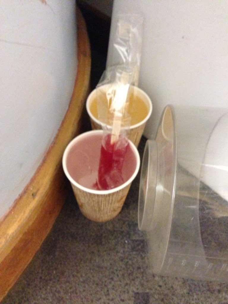 peafielddukerie's tweet photo. Challenge: keep your ice lolly frozen from lunchtime until hometime. Do you think it worked? #needsmoreresearch #meltedlollies https://t.co/mO3ofnRij2