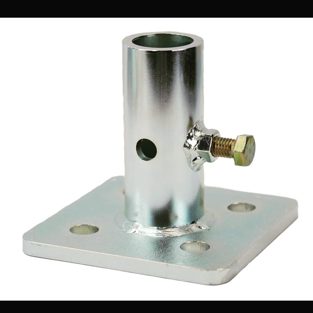 ModTruss's tweet image. It's adaptable and practical, it's our ModTruss 1.5" pipe adapter on a 6” plate! #ModMonday #PipeAdapter #Practical #SpotLightProduct #Modtruss