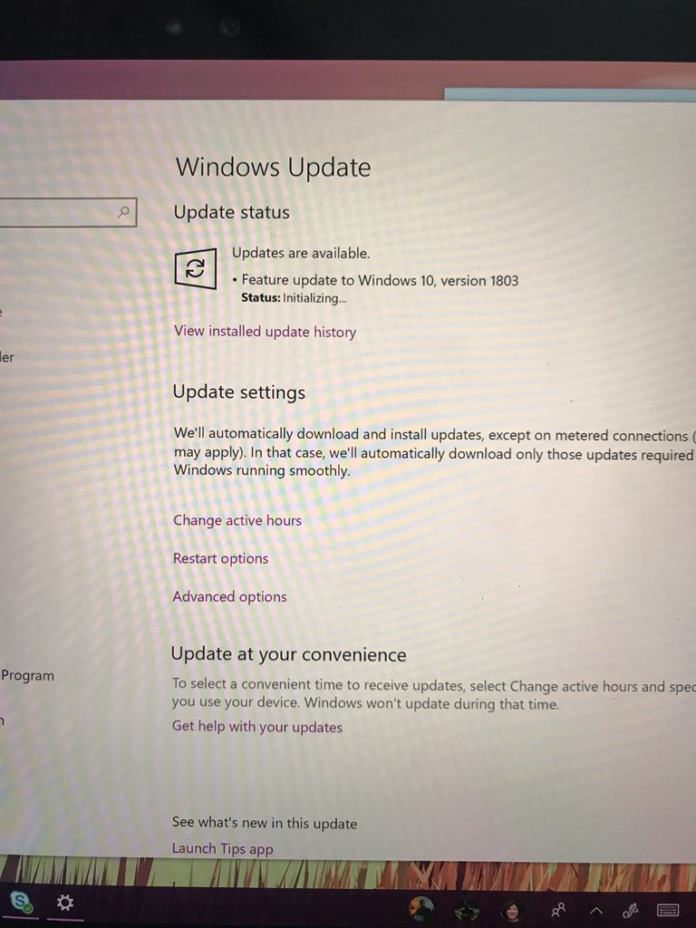 nakib_juris's tweet photo. Now here it is #Windows10 #April #Update #Redstone4 https://t.co/YSJACn526j