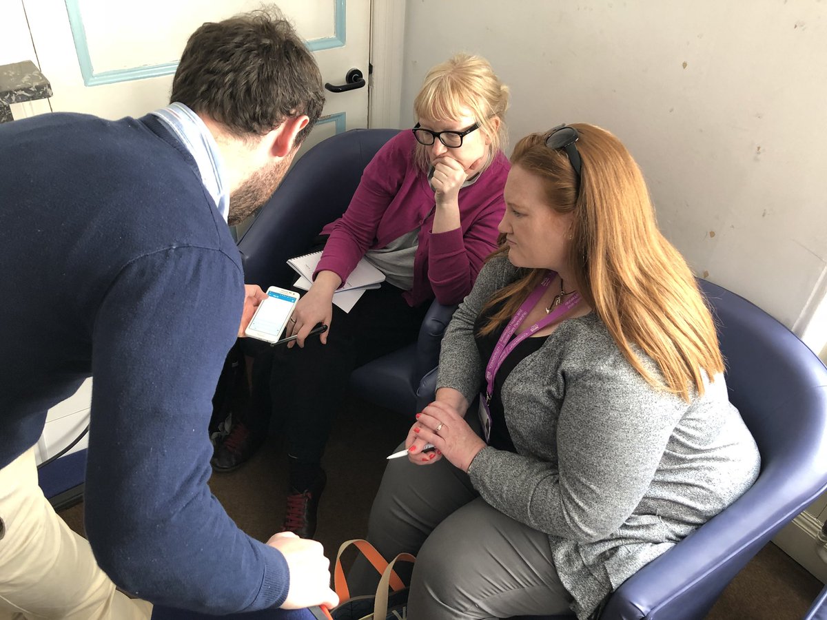 waytoB_'s tweet photo. Very productive workshop with the team from @Edinburgh_CC!
We asked everyone to use #waytoB without being given any instructions. This way, we can evaluate if the app is intuitive and the group can help us come up with new ideas.
#EdinburghCityCouncil
#UserCenteredDesign https://t.co/jzScXJhzbc
