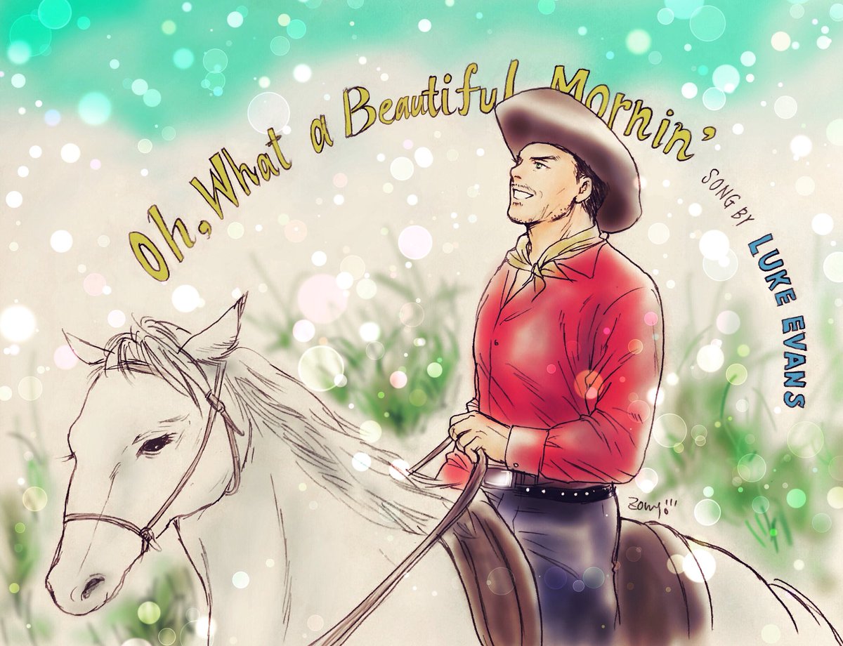 Luke Evans On Twitter Just Missing My Stetson And Horse