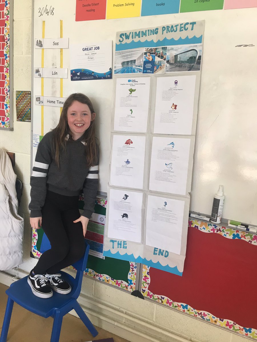 3rdclassGETNS's tweet photo. Roisin's super Neart project about swimming 🤗🏊🏻‍♀️ #getns #hep https://t.co/pIywNwFd7h