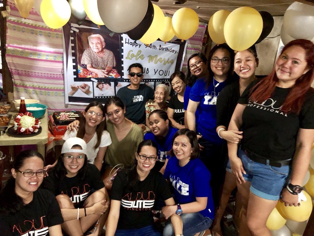 we gained an angel today. rest in peace, lola maria 😭 aldub you!!! 💙💛<a href="/aldenrichards02/">Alden Richards</a> <a href="/mainedcm/">Maine Mendoza</a>