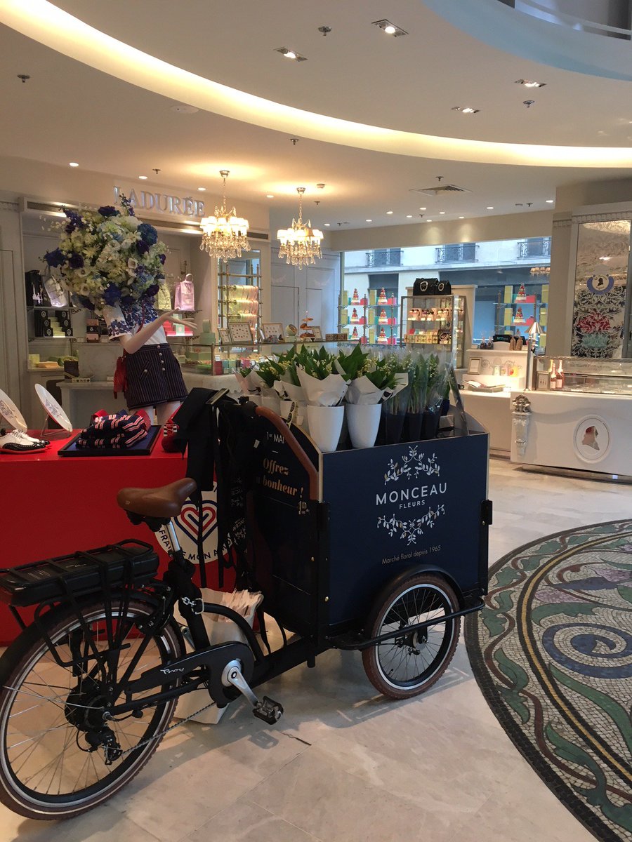 Pour tous les parisiens, rendez-vous au Printemps pour retrouver nos brins de muguets ! 🎉😌