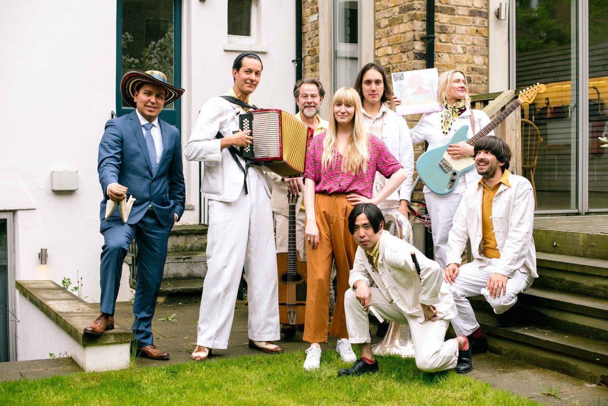katehutchinson's tweet photo. My April @worldwidefm show is now available to listen to at your leisure (actually, no, pls get up and dance!) feat. a live session from London cumbia outfit @Malphino and new music from Ebo Taylor, Ossie, Baloji, @musica_comeme, Too Slow To Disco &amp; more https://t.co/nVtPZZY8yX https://t.co/FqXBzbGEoc