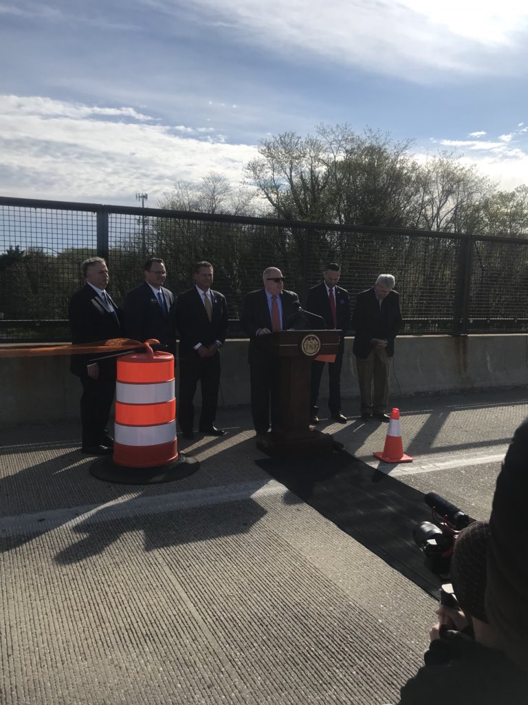 MDSHA's tweet photo. Work began just after Labor Day last year. MDOT SHA has delivered on its commitment a full month ahead of the expedited schedule. VJ #MDOTNews #MDisOpenforBusiness https://t.co/45fVsYZWvh