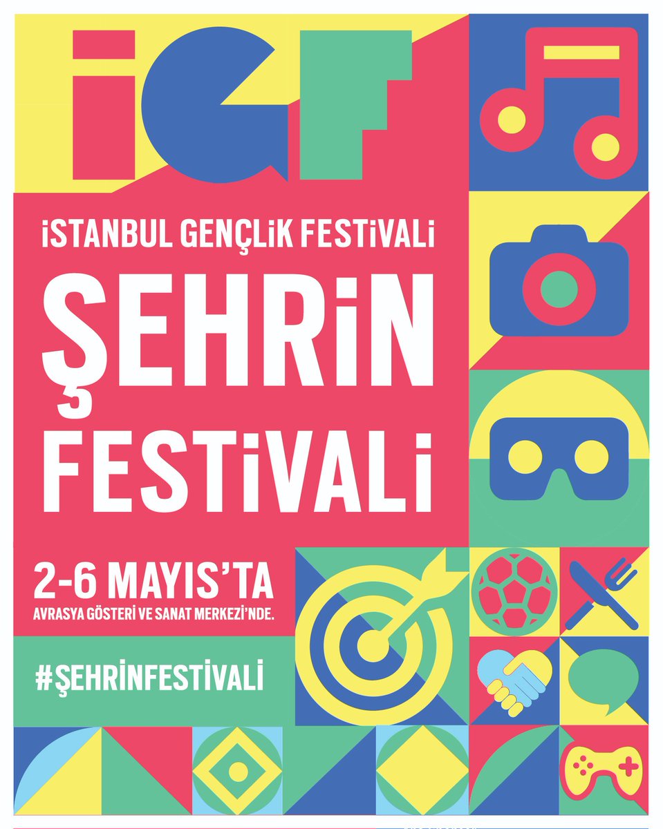 Istanbul gençlik festivali 2-6 Mayıs tarihleri arasında Avrasya Gösteri ve Sanat Merkezi'nde gerçekleşecek..
Istanbul Youth Festival will be held between 2nd May to 6th May in Eurasia Show and Art Center.