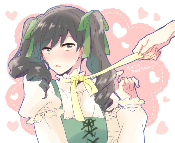 女の子のらくがきをしようと思っていたはずなのに、出来たのがこちらになります。
ツインテチョロちゃんかわいいね〜こんな可愛い子についてるなんて最高だよ〜 