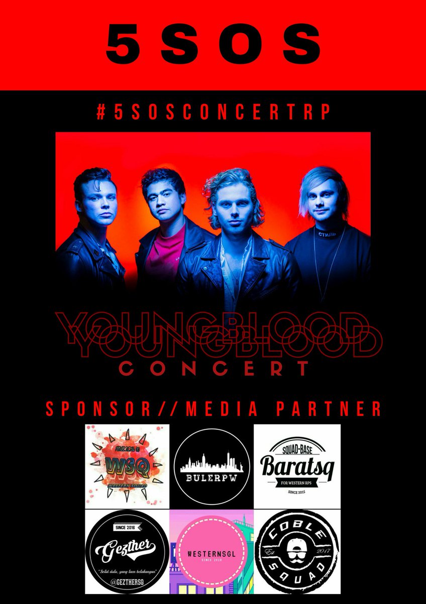 [ HELP RT ]

@5_SOS_RP Present YoungBlood Concert On Roleplayer!

Calling all roleplayers to join our concert!

Save the date :

05 MEI 2018 // 7 PM // TIMELINE

More Info : @5_SOS_RP

#5SOSRPCONCERTRP