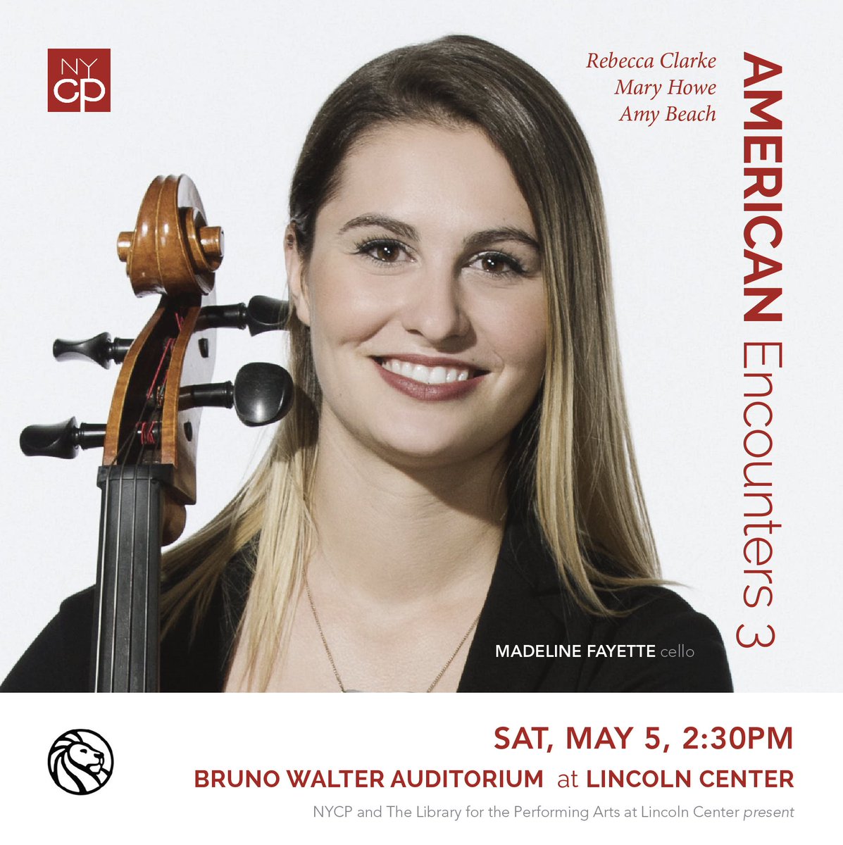 NYCPmusic's tweet photo. This weekend!!
<Chamber Music Series> American Encounter 3 - Women Composers. https://t.co/e9OQFCtP02 https://t.co/ulNX539djB