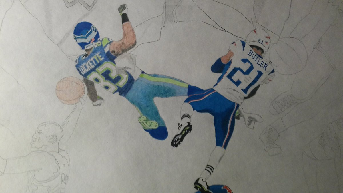 probob36's tweet image. BOSTON SPORTS COLAGE.... #newengland #patriots #malcolmbutler #artwork #drawings @probob36 
Just need 21 people to see it for the next player to be posted 🏈