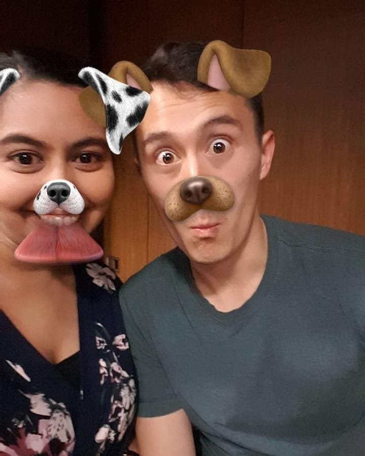 SamihaSher's tweet photo. Still in awe of last night's @starsonice performance in Ottawa. 

Thanks @Pchiddy for the cheeky photo! https://t.co/pvuq5NoG5h