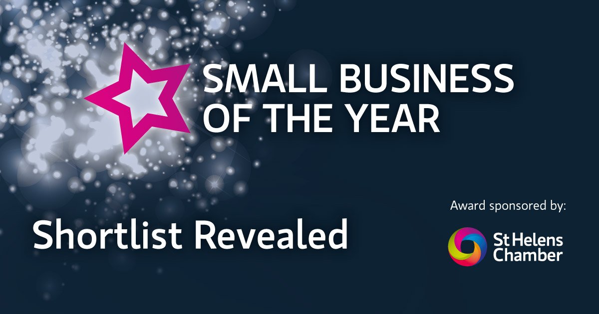 StHelensChamber's tweet photo. Congratulations to @Inovus , @MooreAndBuckle and Bate and Holland Funeral Services on being shortlisted for the Small Business of the Year award! https://t.co/5xZnMWMhWD