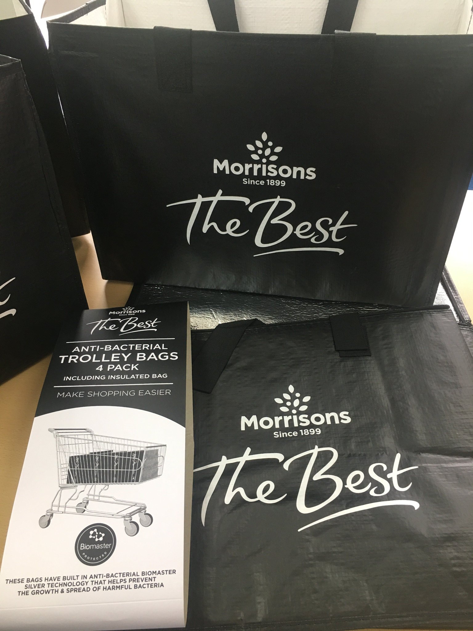 Biomaster on X Of course we are loving the new antibacterial trolleybags available now in store Morrisons hygienicoption whywouldntyou https t 1wDENzWnhg X