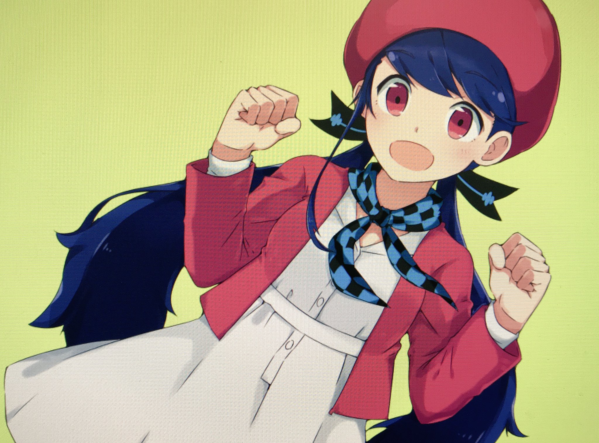 キノシタ 昨日投稿しました ハナイロ シャイガール たった一日でニコニコ Youtubeともにたくさん見ていただきとても嬉しいです ありがとうございます っ これは動画に使われなかった心華ちゃんのイラストです めっちゃ笑顔だ T