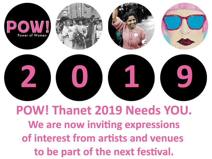 We are now planning the next  festival for March 2019 and are inviting expressions of interest from  artists and venues. More info here.. powthanet.com/opportunities/
Please spread the word! #margate #ramsgate #broadstairs #thanet #powthanet