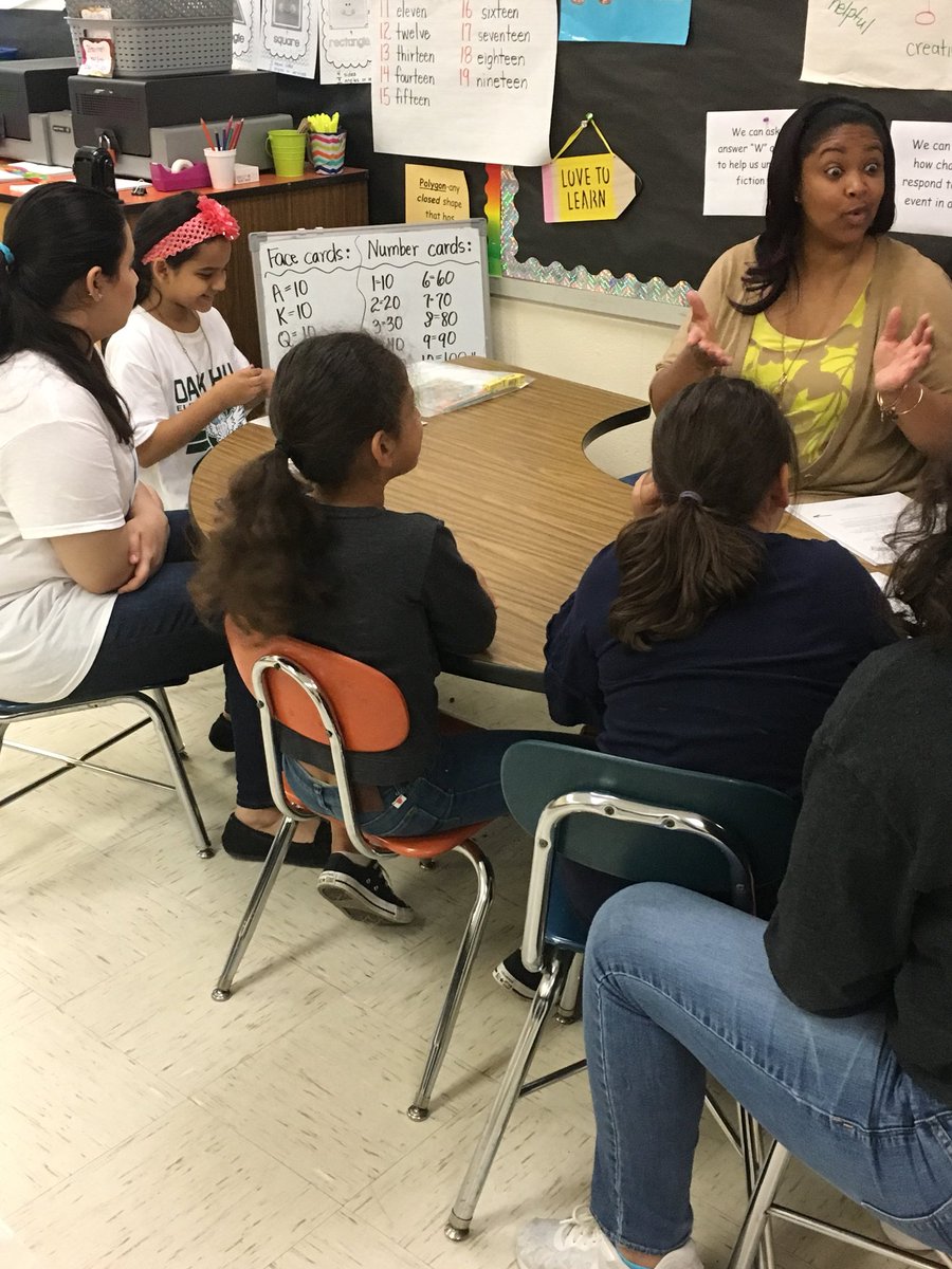 MsDale10's tweet photo. Oak Hill’s Second Grade Parent Academy was a hit! We had many families come out on a Saturday to learn math and reading strategies for their little scholars! #OakHillLearns #OHPride #OakHillLeads https://t.co/HLtAmYOhvo