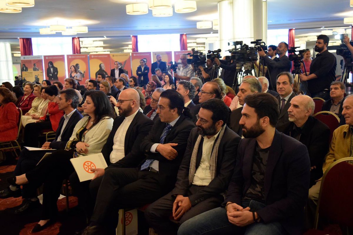 mintandhint's tweet photo. Baalbeck International Festival press conference to announce the festival program for 2018. Abeer Darwiche Photos Nikon and report @AbeerDarwiche #baalbeckinternationalfestival #PressConference #program2018 #abeerdarwiche #nikon #mintandhint @BaalbeckFest @nayladefreige https://t.co/y6p4W6ijE2