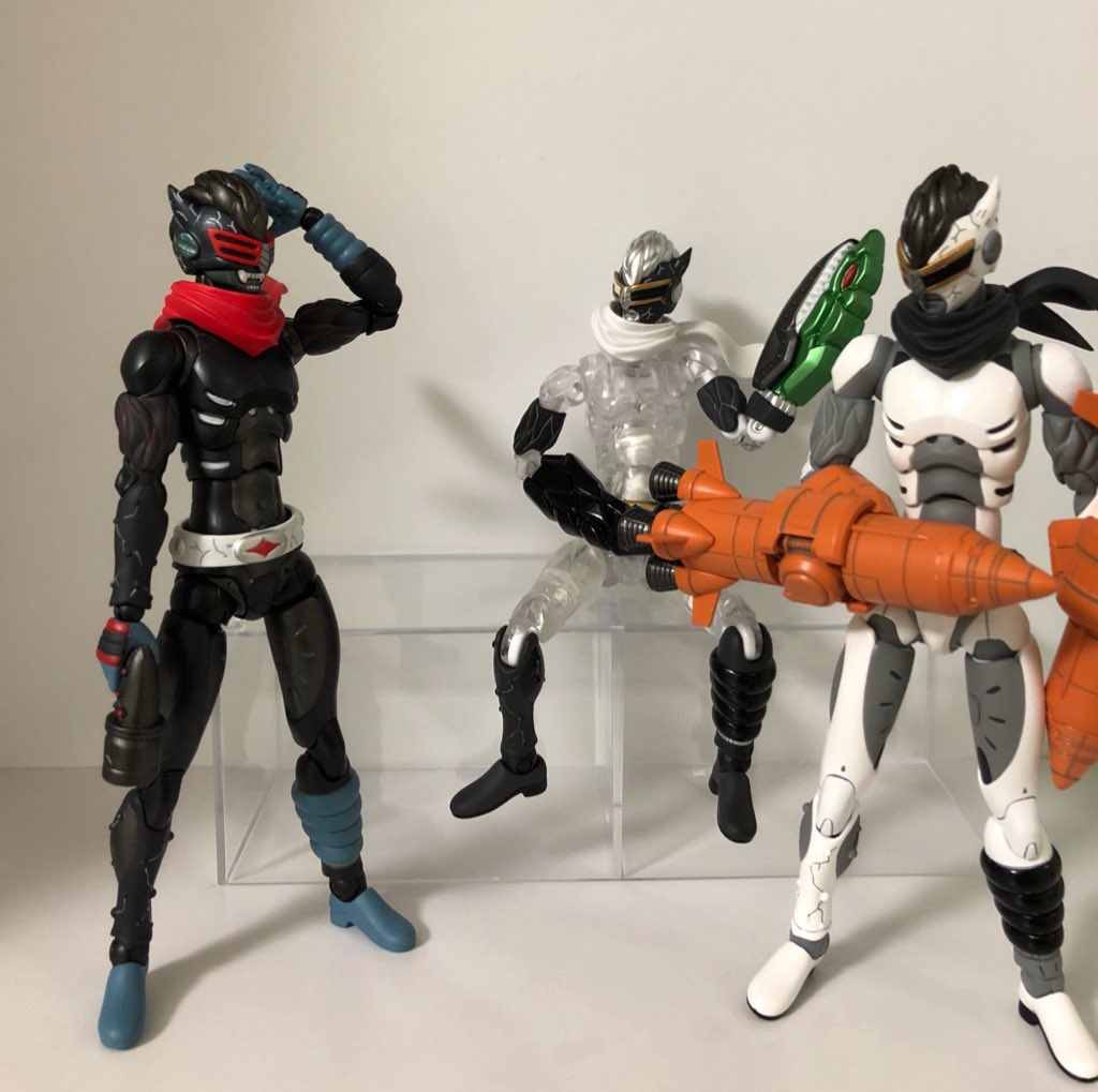 真頭玩具 1000toys ネクストマン アクションフィギュア 2種セット