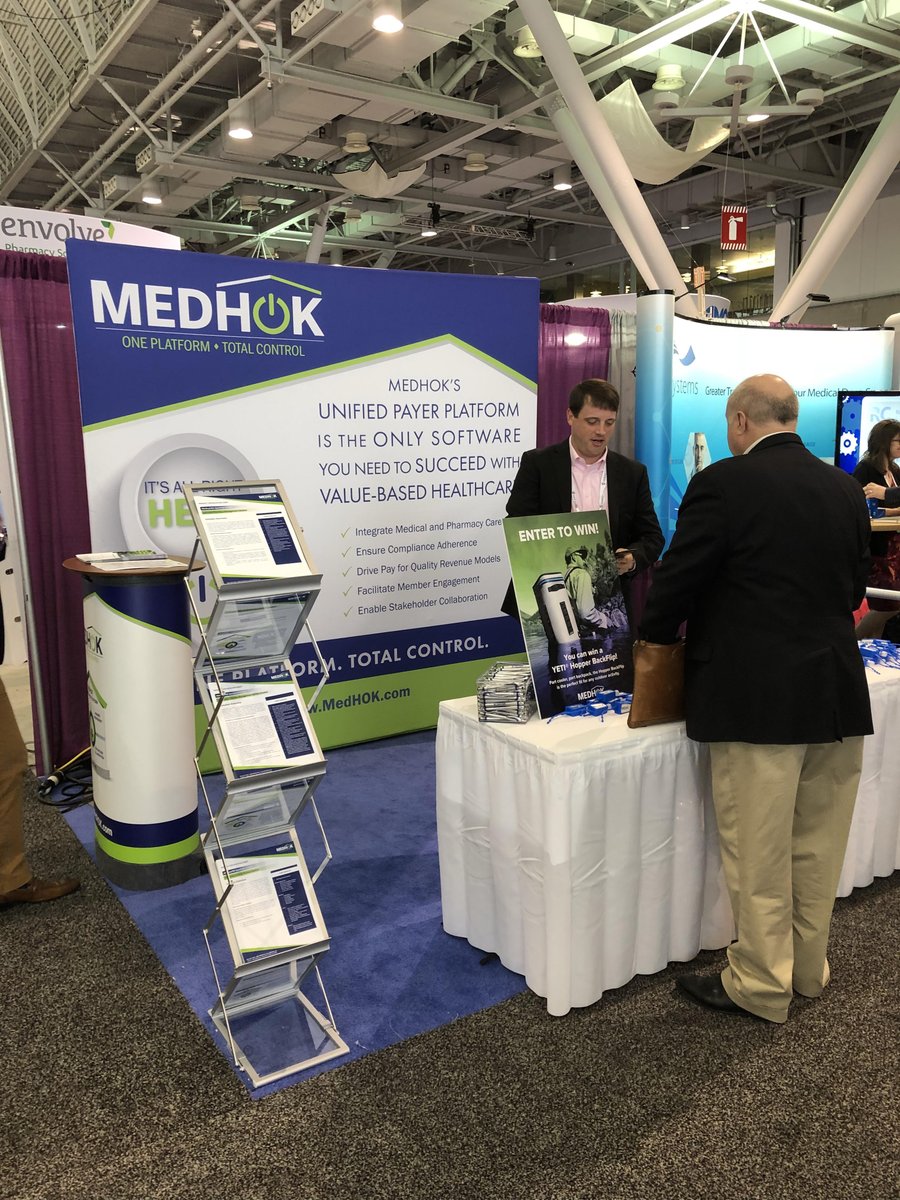 MedHOK360's tweet photo. Thank you to everyone that stopped by #MedHOK's Booth at the @amcporg Annual Meeting last week. If you entered our #YETI Hopper BackFlip drawing, stay tuned for the winner announcement.
To learn more about MedHOK's #Rx Solutions, visit: https://t.co/4TICxVN6TV
#AMCP2018 #AMCP https://t.co/2X14rDzruj