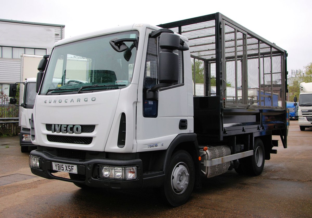 ChrisHodgeTruck's tweet photo. IVECO / 75E16 EEV 2015 (15) - 7.5 ton Caged Tipper Truck #cagedtipper #cagedtippertrucks #trucks #trucking https://t.co/qP7VTs1iGl https://t.co/ih3NK6BVin