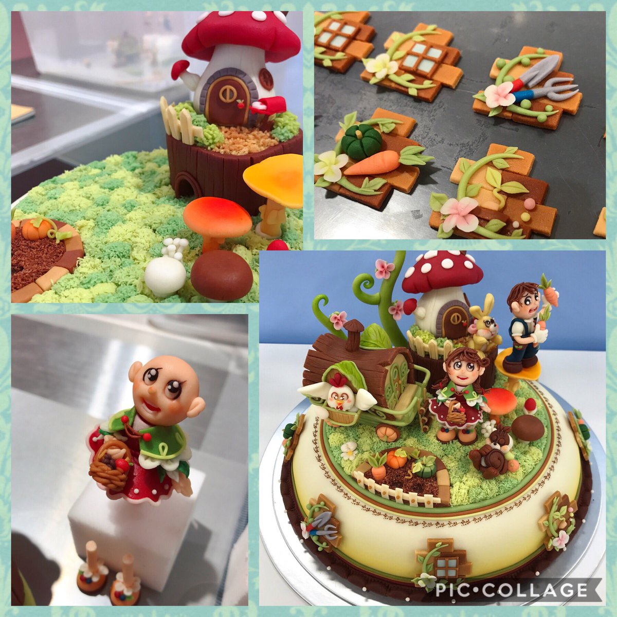 リズ 森の魔法使い 基本ドールメインの呟きですがケーキやマジパン細工などもちらほら載せる予定です きのこ 鉱石 蝶 もふもふが大好きで将来カフェを開くために勉強中です 4月なのでフォロワーさんに自己紹介しよう