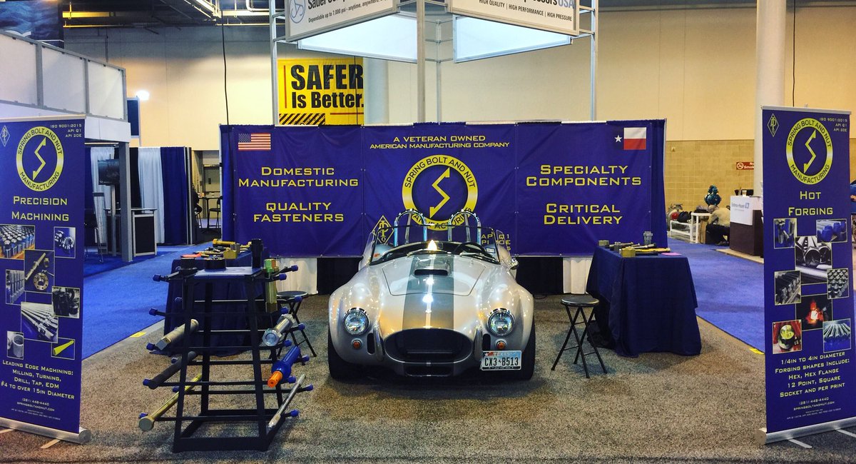 TheBeardedNut's tweet photo. #OTC50 #Booth209 #nrgcenter #customfasteners #API20E #BSL3 #subseabolting https://t.co/JlKgxIZOUs