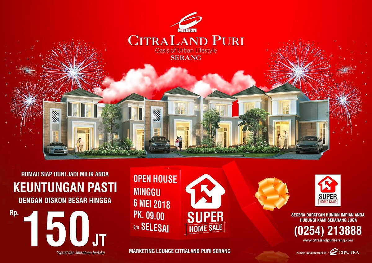 riancitraland's tweet photo. #CitraLandPuriSerang #PerumahanSerang #RumahSerang #PropertiSerang #InvestasiSerang #investasiProperti #investasi2018 #investasiBanten #investasiTerbaik #infoserangcilegon #infoserang #inforangkasbitung #infocilegon #infopandeglang #infolebak #infotangerang #PerumahanTerbaik https://t.co/BIxzaCgs9f