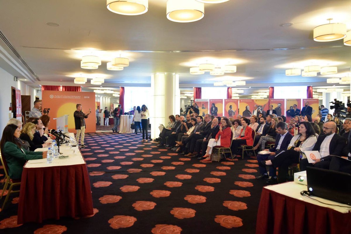 mintandhint's tweet photo. Baalbeck International Festival press conference to announce the festival program for 2018. Abeer Darwiche Photos Nikon and report @AbeerDarwiche #baalbeckinternationalfestival #PressConference #program2018 #abeerdarwiche #nikon #mintandhint @BaalbeckFest https://t.co/b7AlpOiagv