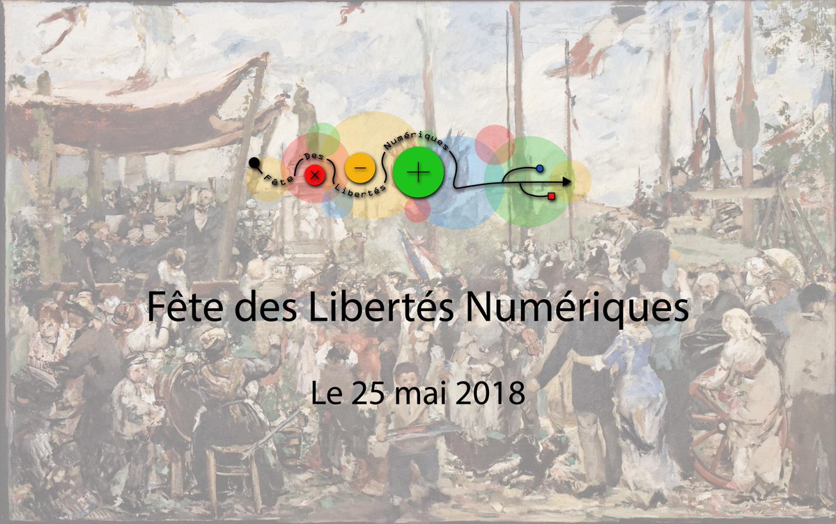 Fête des Libertés Numériques (@fdln2018) on Twitter photo La fête des libertés numérique qu'est-ce-que c'est ?
#Artistes,  #Développeurs et #Associations? Ensemble reprenons la maîtrise de nos #données! Dans votre quartier, votre ville, organisez #atelier,  #évènement, #rencontre #RGPD. Inscrivez-vous ici  👉fetedeslibertesnumeriques.org/inscrire-un-ev… La fête des libertés numérique qu'est-ce-que c'est ?
#Artistes,  #Développeurs et #Associations? Ensemble reprenons la maîtrise de nos #données! Dans votre quartier, votre ville, organisez #atelier,  #évènement, #rencontre #RGPD. Inscrivez-vous ici  👉fetedeslibertesnumeriques.org/inscrire-un-ev…