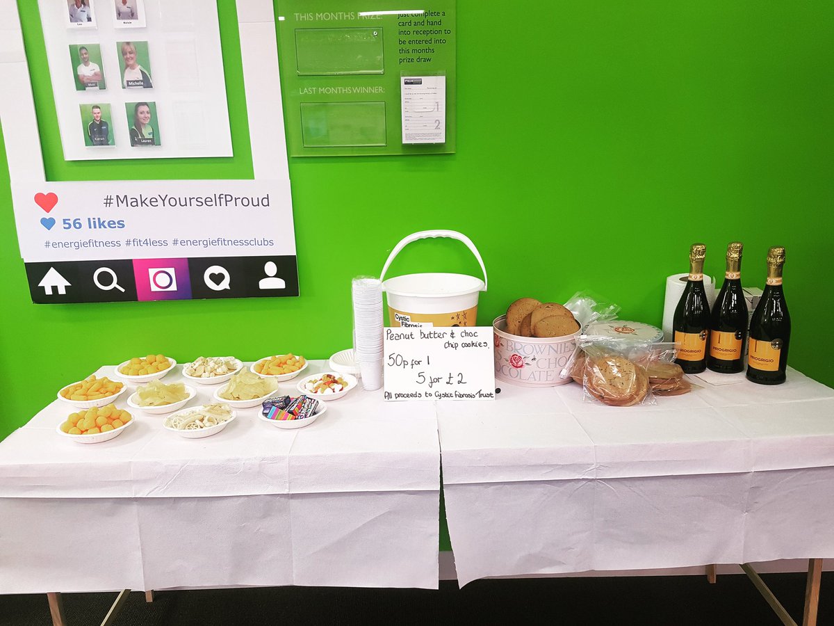 Happy Birthday to us!! Come and help us celebrate! 💚
Party food is out, prosecco is on stand by and we have homemade cookies for sale with ALL proceeds going to @cftrustuk 💛
#thef4lway #notyouraveragegym