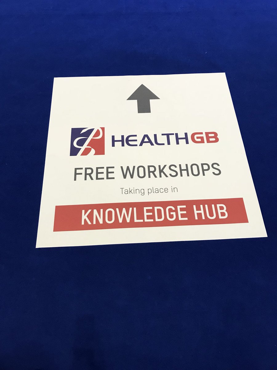 FergusForsyth's tweet photo. There are also #free #workshops at @Health_GB in #ManchesterCentral #Healthcare #HRE @CushWakeHealth @CushWakeUK @insidernwest https://t.co/cgSHD2oF0c